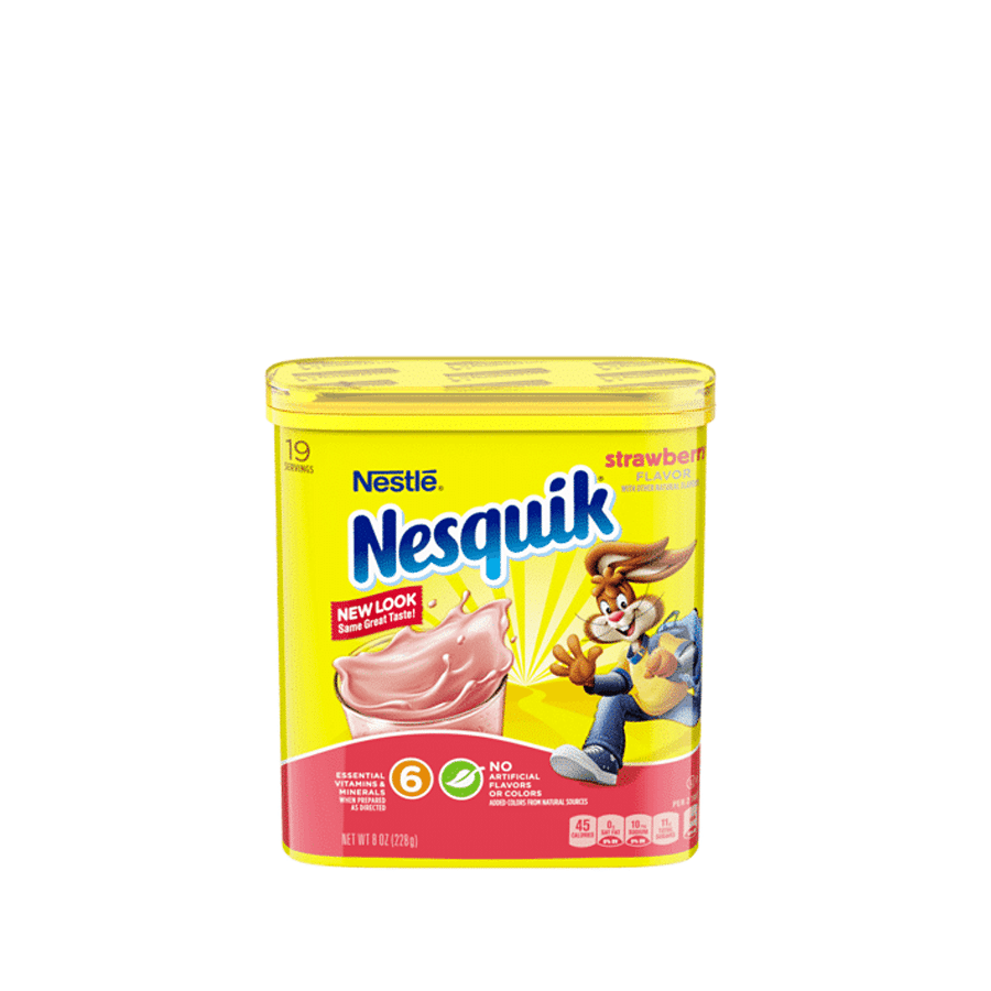 Nesquik Nestle Nesquik Fraise En Poudre 532g - Prix pas cher